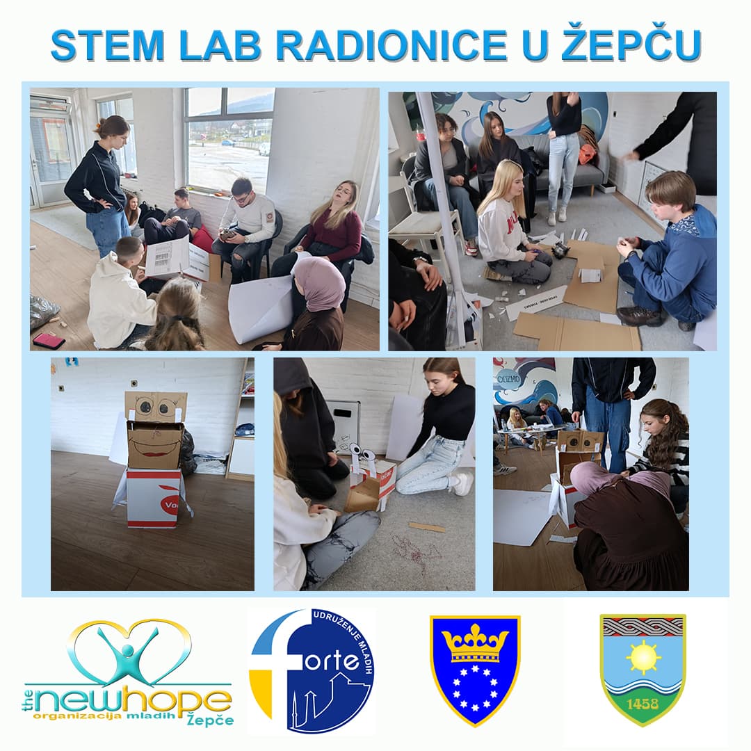 STEM LAB Žepče: Uči, testiraj, nadogradi sebe-mozak na treningu